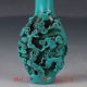 Old Chinese Turquoise Handwork Old Man & Pine Tree Snuff Bottle Byh06 Snuff Bottles photo 3