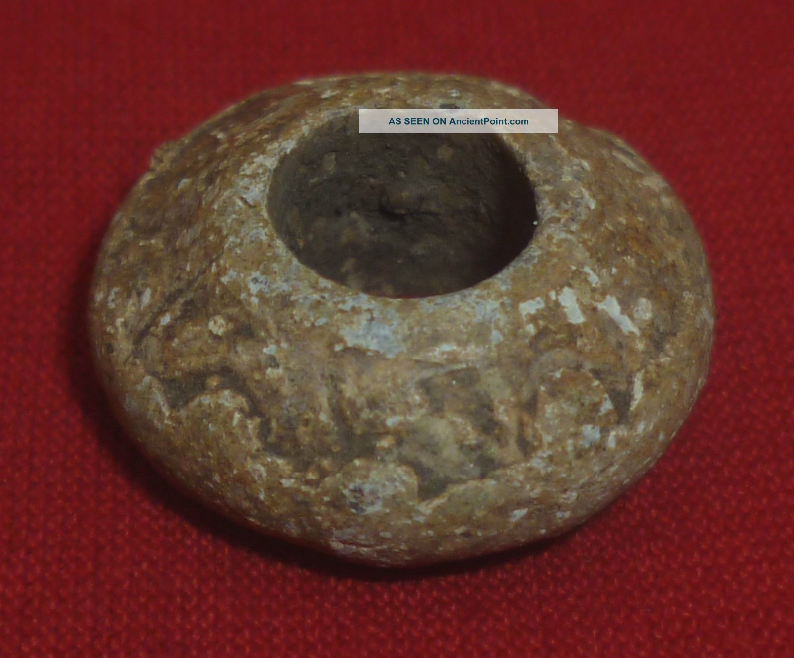 Viking Ancient Artifact Lead Bead - Amulet / Pendant Circa 700 - 800 Ad - 2101 Scandinavian photo