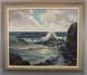 Vintage 1949 Bird Spencer Newman Jersey Maritime Seascape Oil Painting Nr Other Maritime Antiques photo 1