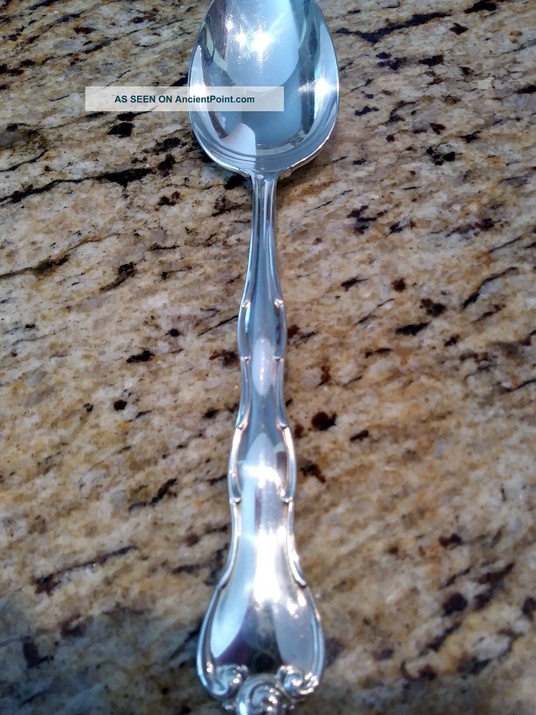 Gorham Sterling Rondo Serving Spoon Flatware & Silverware photo