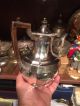 Antique 19th C Solid Silver Tea Coffee Hot Water Pot Sheffield 1894 Scrap 467.  7g Tea/Coffee Pots & Sets photo 1