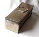 Early 20th Century Medical,  Veterinary,  Sterilisation Box.  Heavy Plated Copper. Other Medical Antiques photo 2