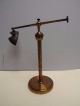 Microscope [ Side Reflector ] Articulated Stand { C1870 } Lacquered Brass Other Antique Science Equip photo 2