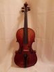 Antique Violin Labeled Franciscus Kresnik Fecit,  Tersacti Anno 1910 String photo 2