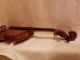 Antique Violin Labeled Franciscus Kresnik Fecit,  Tersacti Anno 1910 String photo 6