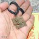 Lord Ganesha Brass Pendant Amulet God Of Success Om Talisman.  Necklace.  Pha Yant A Amulets photo 2