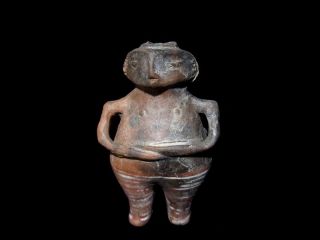 Neolithic Ceramic Idol With 2 Faces –vi Millennia B.  C,  Replica photo