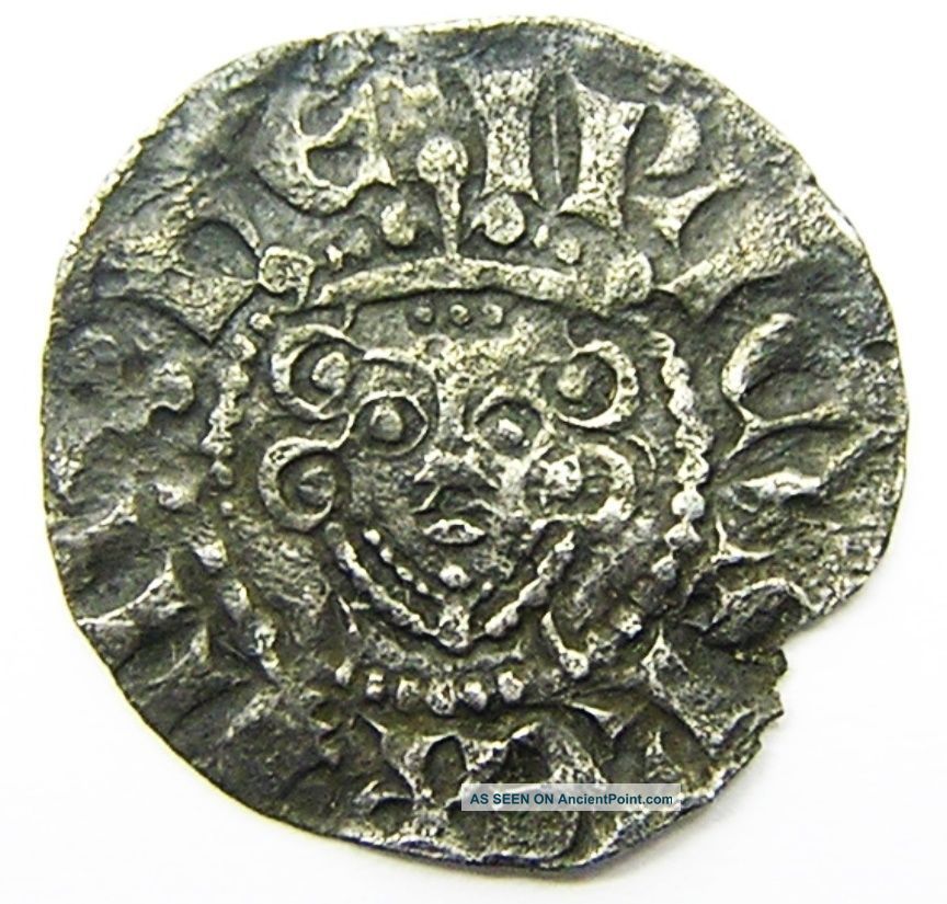 English Medieval Silver Penny Of King Henry Iii Davi Of London C.  1247 - 1272 A.  D. British photo