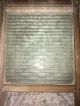 Antique National Washboard With Glass Lovely Primitives photo 3