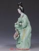 Chinese Porcelain Handmade Carved Beauty Pattern Statue Cx012 Figurines & Statues photo 4
