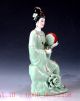 Chinese Porcelain Handmade Beauty Pattern Statue Cx019 Figurines & Statues photo 4