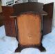 Vintage Wood Sewing Storage Box Flip Top 2 Lids Mending Tote Yarn Caddy W/handle Baskets & Boxes photo 6