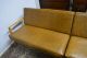 Mid Century Modern 2 Part Maple Knock Down Sofa Couch Post-1950 photo 5
