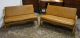 Mid Century Modern 2 Part Maple Knock Down Sofa Couch Post-1950 photo 7