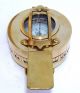 Antique Marine Brass British Military Engineering Lensatic Prismatic Compass Compasses photo 1