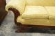 Antique Duncan Phyfe Sofa With Grape,  Oak Leaf & Griffin Carvings And Paw Feet Unknown photo 1