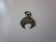 Ancient Viking Period Small Silver Lunar Amulet - Lunula Viking photo 5