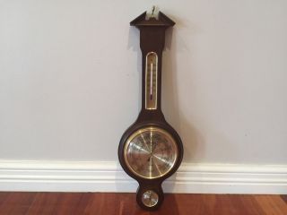 Vintage Collectable Large Barometer Thermometer Hygrometer Germany Maritime photo
