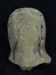 Ancient Teracotta Mother Goddess Head Indus Valley 2000 Bc Tr669 Roman photo 3