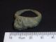Roman Ancient Bronze Ring With Bust Of A Goddess - Circa 100 - 300 Ad - A243 Other Antiquities photo 11
