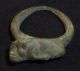 Roman Ancient Bronze Ring With Bust Of A Goddess - Circa 100 - 300 Ad - A243 Other Antiquities photo 6