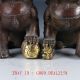 Old Chinese Bronze Hand Made Carved A Lions Statue （door - God) Ht107 Figurines & Statues photo 2