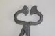 Very Early 18th C American Wrought Iron Sugar Nippers Grungiest Surface Primitives photo 3