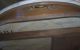 Rare 2 Pc Weiman Heirloom Round Italy Marble Wood Cocktail Coffee Table 1900-1950 photo 8