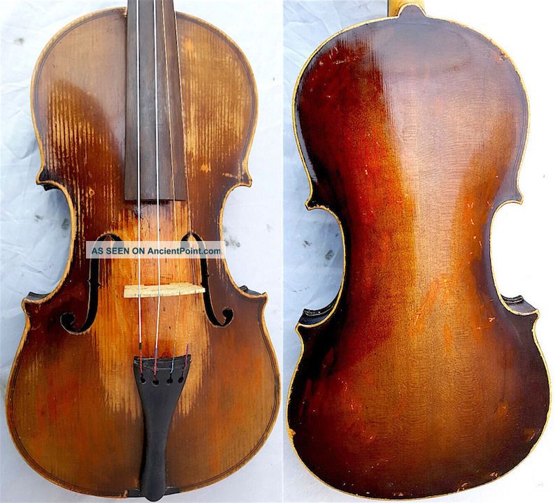 Fine 4/4 Old Master Label: J.  Dvorak Violin Old Wood 小提琴 СКРИПКА Geige String photo