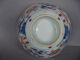 A Clobbered 18th C Chinese Porcelain Bowl,  With Houses. Porcelain photo 9