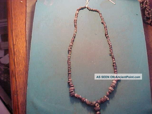 Necklace Of Bronze Age Beads Circa 1st Millennium Bc. European photo