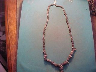 Necklace Of Bronze Age Beads Circa 1st Millennium Bc. photo