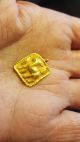 Persian Pure Solid Gold Horse Pendant Very Rare Roman photo 7