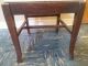 Antique English Queen Anne Slat Back Side Dining Chair Solid Mahogany Hickory 1900-1950 photo 4
