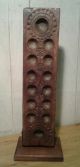 Mounted Antique East African Hardwood Mankala/wari Game Board Other African Antiques photo 1