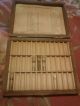 6 Ea.  Antique Watchmakers / Drawer Cabinets Some With Glass Mini - Bottles & Parts 1900-1950 photo 6