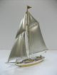 The Sailboat Of Silver950 Of Japan.  150g/ 5.  28oz.  A Japanese Antique. Other Antique Sterling Silver photo 5