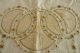 Vintage Arts & Crafts Linen Embroidered Pillow Cover Stickley Era 16 X 23 