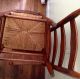 Antique Ladder Back Four Rung Rush Cane Seat Side Chairs - 1900-1950 photo 6