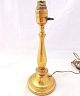Antique Edwardian Brass Candlestick Shape Table Lamp Base 1900 - 1920 12 3/4 In Edwardian (1901-1910) photo 5
