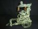 Oriental Natural Jade Hand Carved Foo Dog - Dragon And Carrage Statue Figurines & Statues photo 3