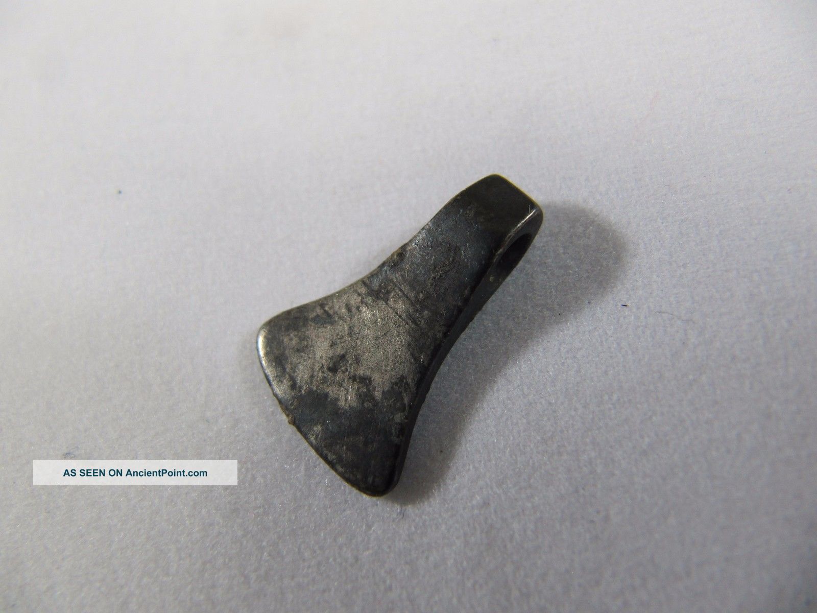 Ancient Viking Silver Axe Head Amulet Pendant 900 - 1000 Ad Kievan Rus Viking photo