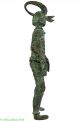 Chamba Bronze Male Nigeria African Art Miniature Was $315.  00 Other African Antiques photo 1