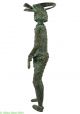 Chamba Bronze Male Nigeria African Art Miniature Was $315.  00 Other African Antiques photo 2
