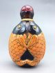 Chinese Glass Snuff Bottle Pure Hand Carved Pisces Statue See more chinese hand carved statue snuff bottle photo 1