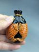 Chinese Glass Snuff Bottle Pure Hand Carved Pisces Statue See more chinese hand carved statue snuff bottle photo 5