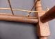 Antique Hand Made 4 Poster Doll Bed With Spindles & Rope - A Salesman Sample? 1800-1899 photo 6