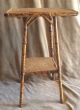 Victorian Circa 1860 English Colonial Bamboo & Cane Side Table 1800-1899 photo 1