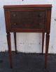 Early 1900s Burl Walnut Nightstand End Table Side Table 8196 1900-1950 photo 10