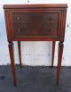 Early 1900s Burl Walnut Nightstand End Table Side Table 8196 1900-1950 photo 4